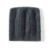 Women 100% Cashmere Beanie Winter Soft Warm Cashmere Hat
