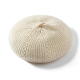 100% Cashmere Beret Beanie Hat Cap Winter Warm Hats