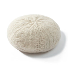100% Pure Cashmere Winter Beret Knit Warm Slouchy Beanie Cap