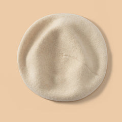 Women Cashmere Beret Hat Classic Cashmere Beret Lightweight Cap