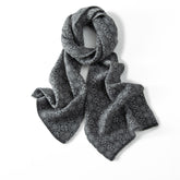 Women's Cashmere Scarf Warm Knitted Geometric Jacquard Scarf