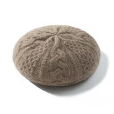 100% Pure Cashmere Winter Beret Knit Warm Slouchy Beanie Cap