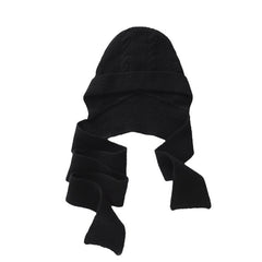 Women Winter Cashmere Hooded Scarf Pullover Headscarf Hoodie Hat