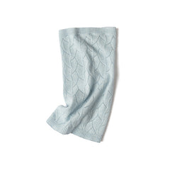 100% Cashmere Knitted Diamond Knit Infinity Scarf Neck Gaiter