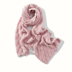 Women's Cashmere Scarf Tassel Wool Cashmere Wrap Shawl