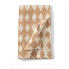 Women's Pure Cashmere Argyle Winter Warm Scarf Shawl