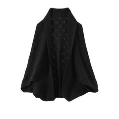 Women's Lace Knit 100% Cashmere Scarf Shawl Cardigan Wrap