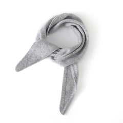 Women's Cashmere Scarf Pure Triangle Slim Cashmere Neck Scarf