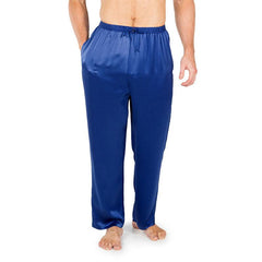 Men Silk Pajama Pants Long Real Silk Pajamas Bottoms Sleep Bottoms