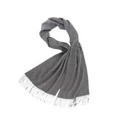 100% Pure Cashmere Classic Scarf Fringe Wrap Pashmina Shawl