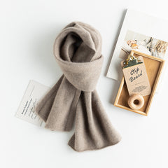 Women's 100% Pure Cashmere Classic Knit Scarf