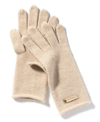 100% Pure Cashmere Knit Gloves for Women Winter Warm Gloves