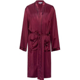 Men's Silk Robe Luxury Long Silk Bathrobe Pure Male Silk Robes