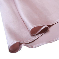 Women's Pure Silk Nightgown Ladies Deep Neck Silk Nightdress