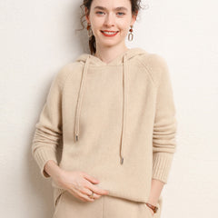 Long-sleeved Bottoming New Loose Hoodie Sweater Cashmere Sweater