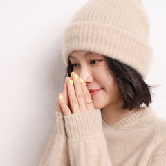 Women's Knitted Thickened Cashmere Hat