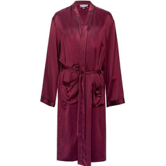 Men's Silk Robe Luxury Long Silk Bathrobe Pure Male Silk Robes